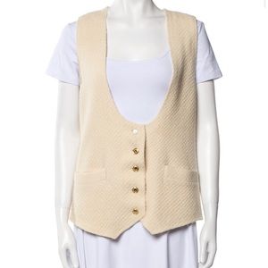 Chanel vintage 1989 vest from the fall 1989 collection by Karl Lagerfeld